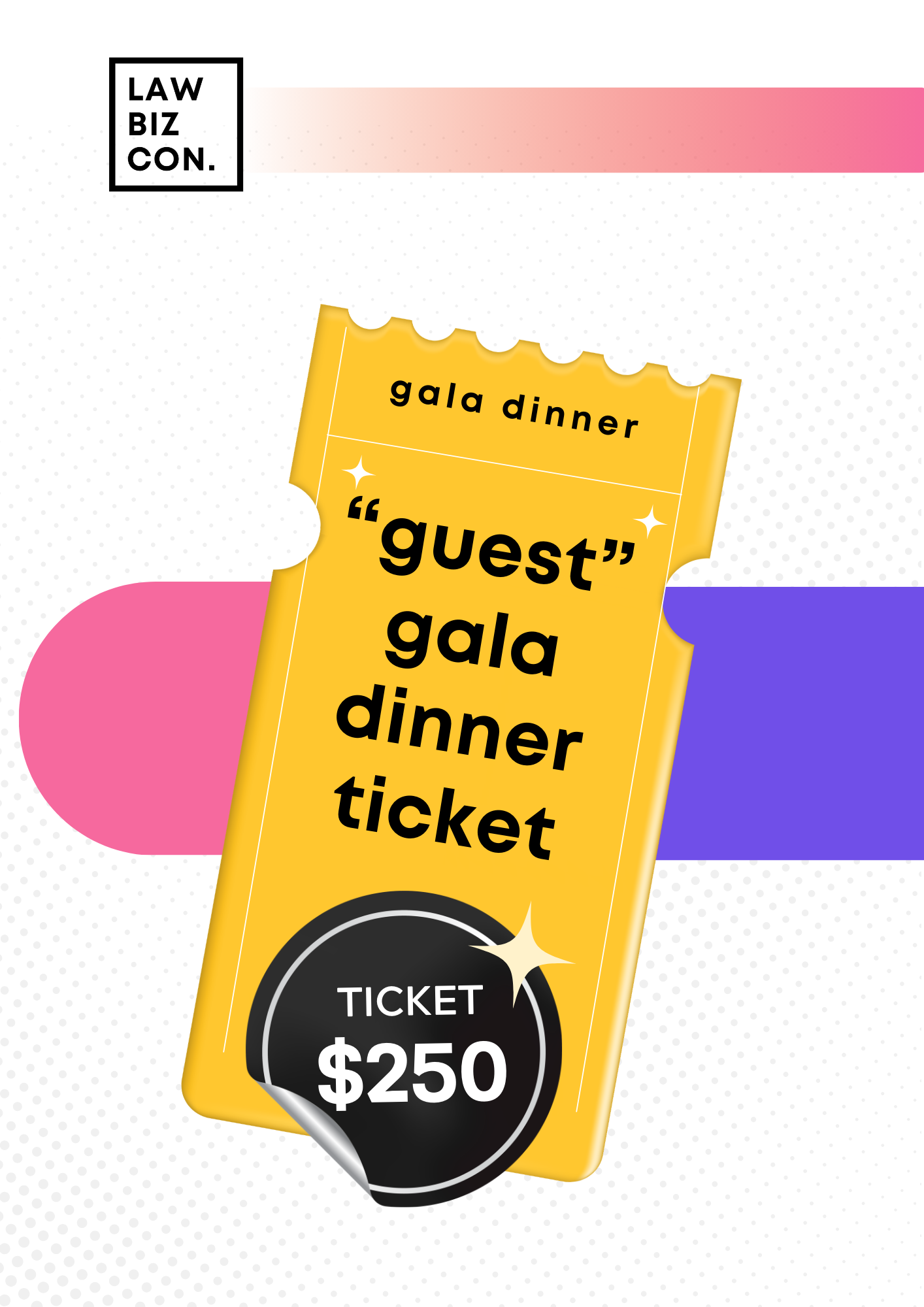 gala dinner ticket